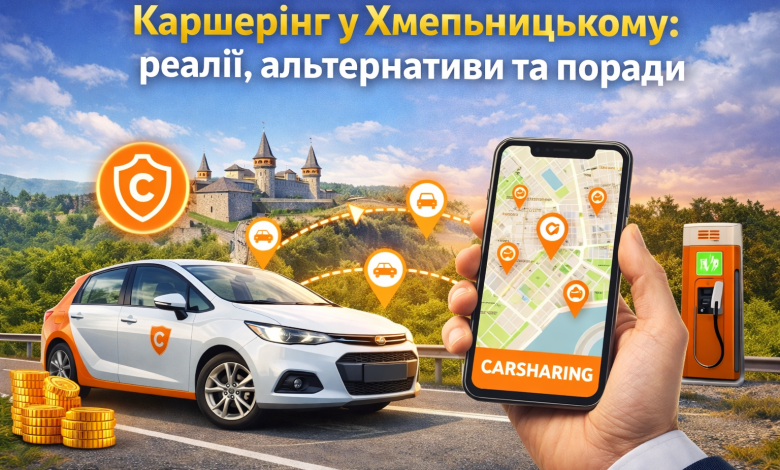 Каршерінг в Хмельницькому