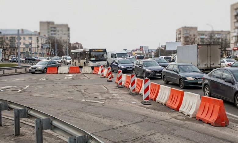 Перекриття доріг у Хмельницькому: як це впливає на транспорт