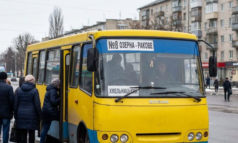 Автобус №8 Хмельницький: як дістатися з Озерної до Ракове