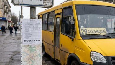 Маршрутка №29 Хмельницький: зупинки, схема руху та інтервал очікування