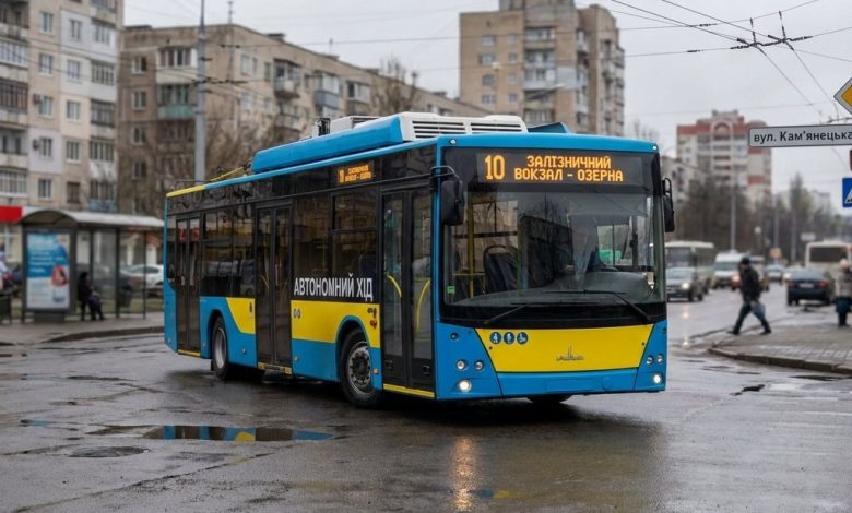 Нові тролейбуси на автономному ходу в Хмельницькому: на яких маршрутах вони працюють