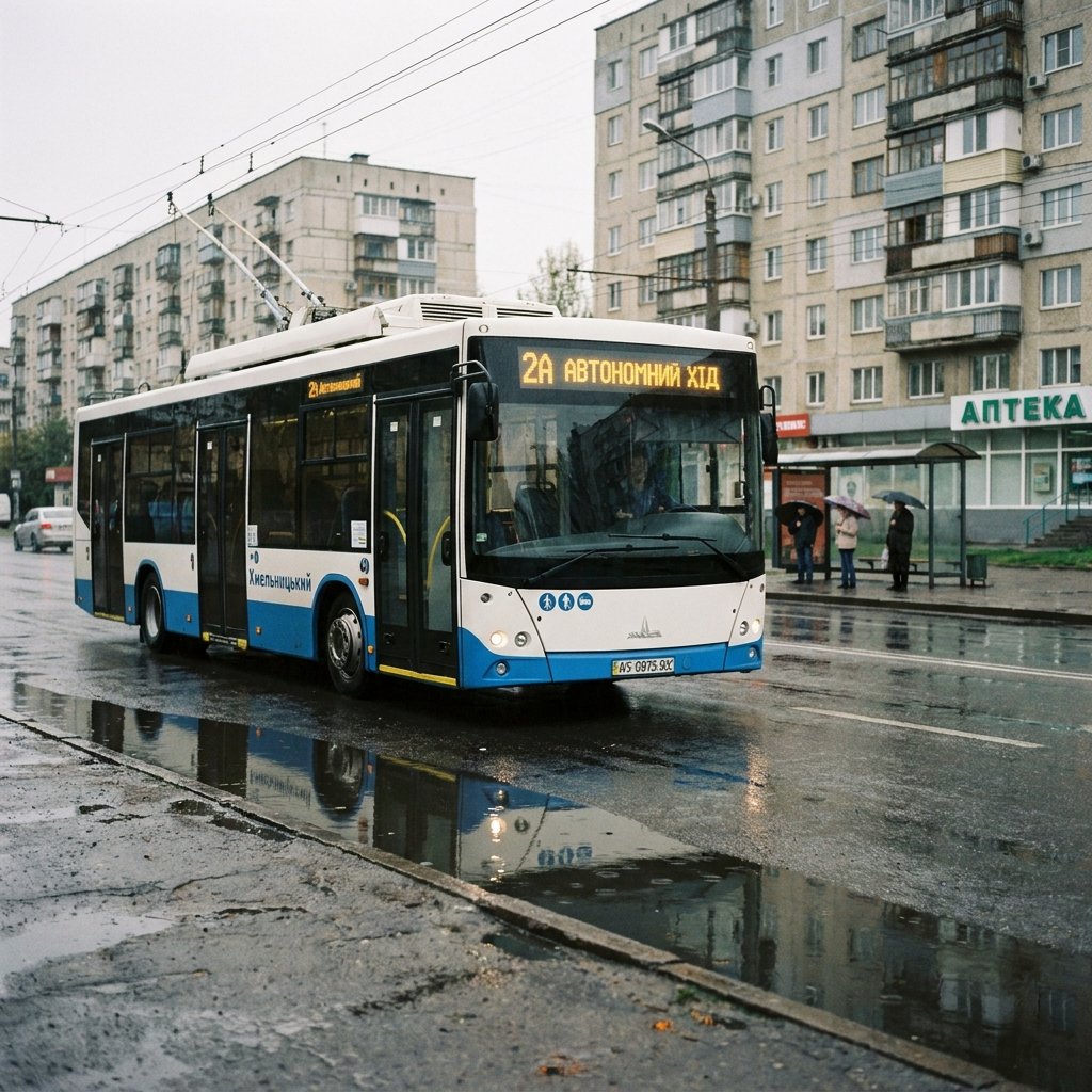 Нові тролейбуси на автономному ходу в Хмельницькому: на яких маршрутах вони працюють