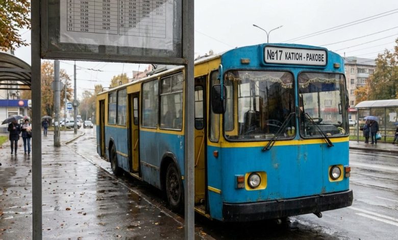 Тролейбус №17 Хмельницький: розклад руху від заводу Катіон до Ракове