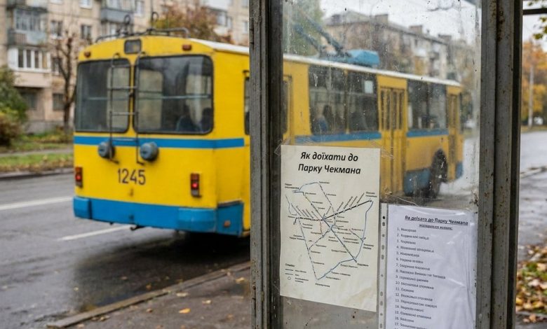 Як доїхати тролейбусом до парку Чекмана у Хмельницькому: схеми та зупинки