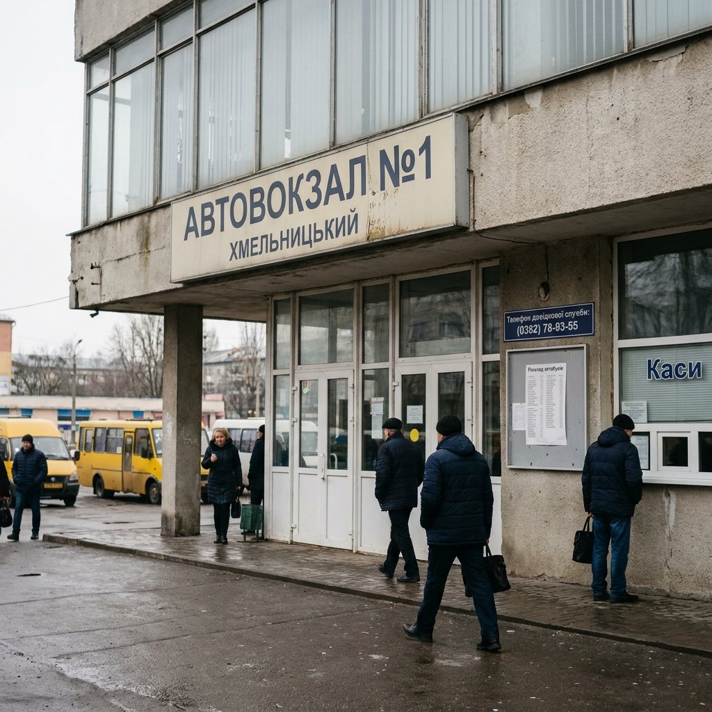 Автовокзал №1 Хмельницький: телефон довідкової служби, розклад автобусів та каси