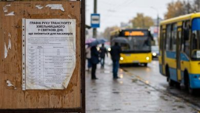 Графік руху транспорту Хмельницького у святкові дні: що зміниться для пасажирів