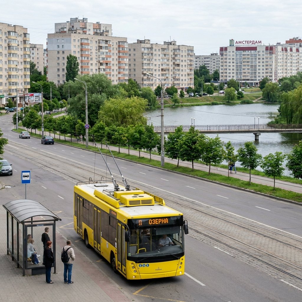 Мікрорайон Озерна у Хмельницькому: інфраструктура, транспортне сполучення та плюси життя