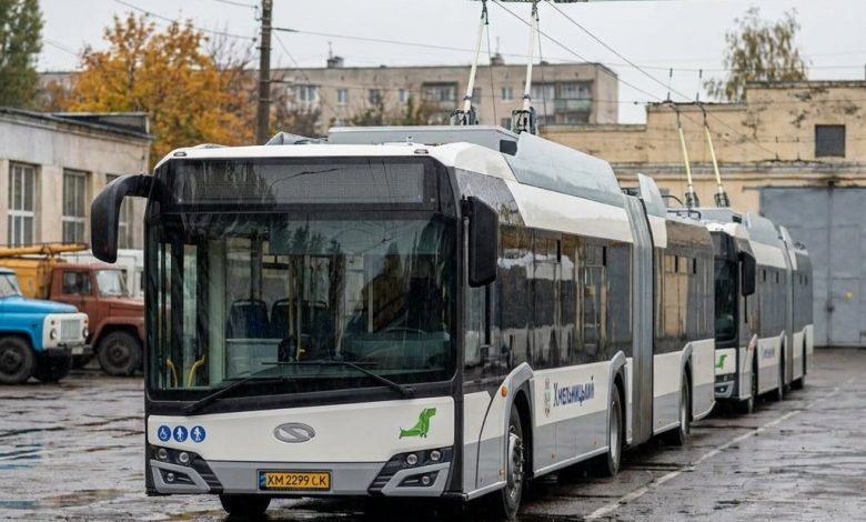 Оновлення тролейбусного парку Хмельницького у 2026 році: скільки одиниць придбали