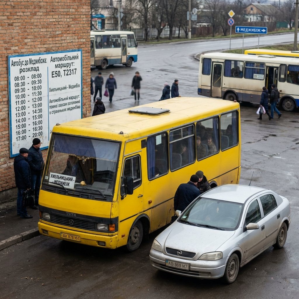 Як доїхати до Меджибізького замку з Хмельницького: варіанти автобусом та автомобілем